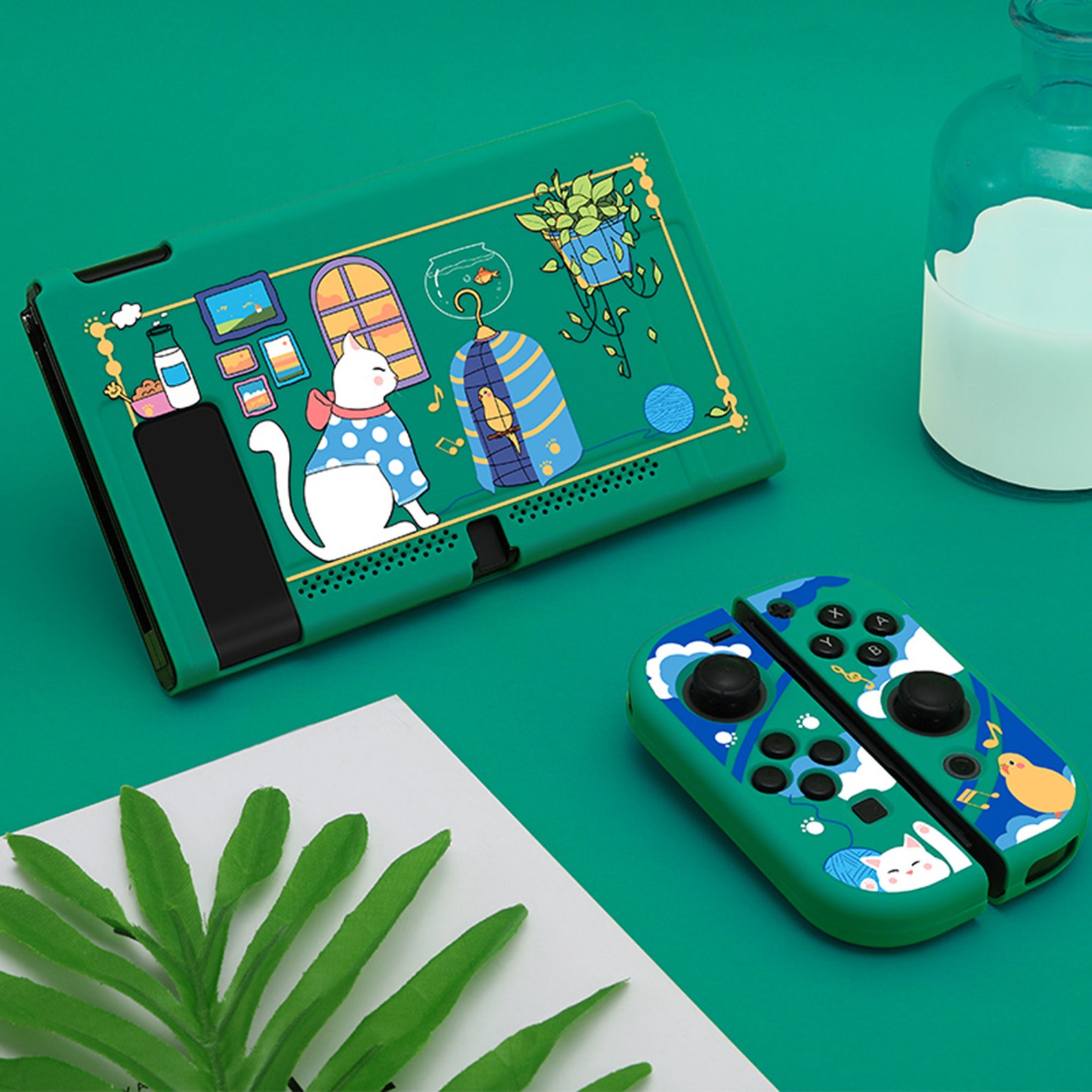 Cats Switch Case Nintendo Switch Casehard Silicone Etsy