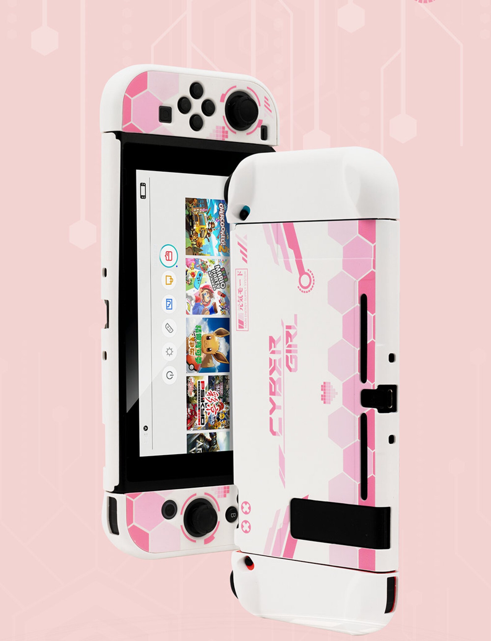 Cyber Girl Switch Case Nintendo Switch Case Hard Silicone Etsy UK