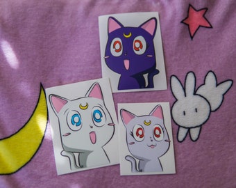 Sailor Moon Cat Peeker Sticker