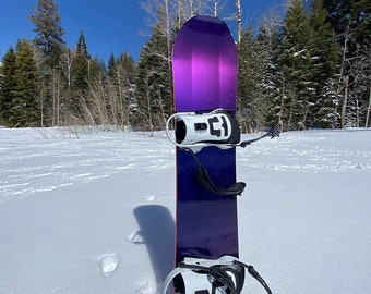 Purple Flip - Iridescent Snowboard Wrap Kit