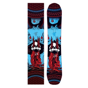 Deadra Vinyl Snowboard Wrap Kit
