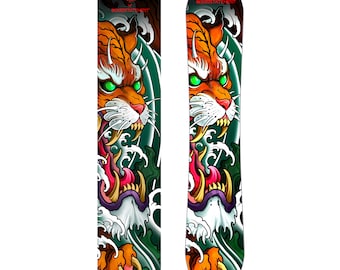 Tiger Vinyl Snowboard Wrap Kit