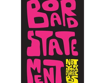 BoardStatement Logo Stickers (Rectangle)