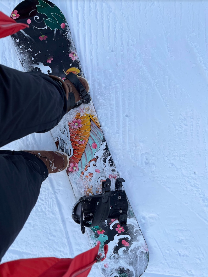 Koi Vinyl Snowboard Wrap Kit - Etsy