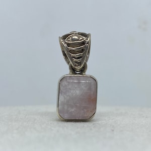 Amethyst Hexagram Pendant, completely hand made in Bali Indonesia [AHP 4]