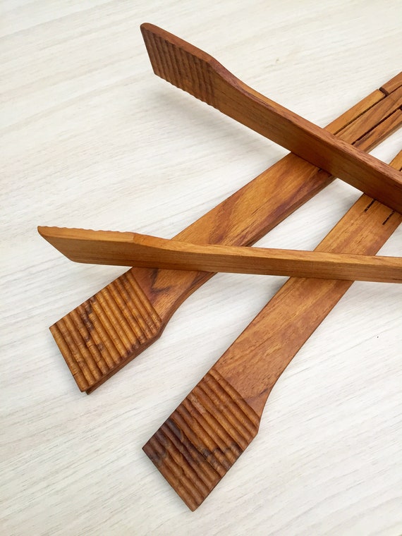 Teak Wood Tea Bag Tongs Teak Wood Tea Bag Tongs