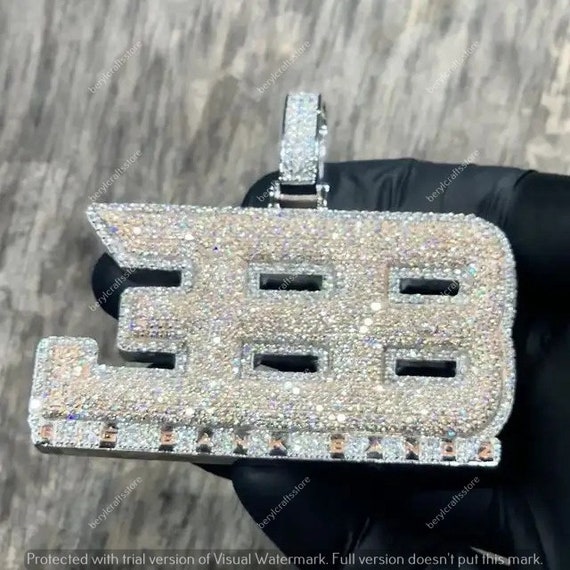 White gold custom pendant deals