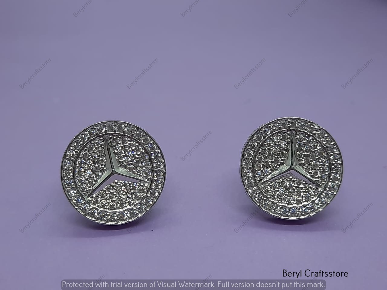 Mercedes benz hotsell earrings