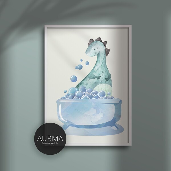 Dinosaur Bathroom - Etsy