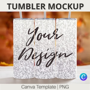 Tumbler Mockup | Tumbler Mockup Canva | Tumbler Mockup PNG | Printify Tumbler Mockup | 20 oz Tumbler Mockup