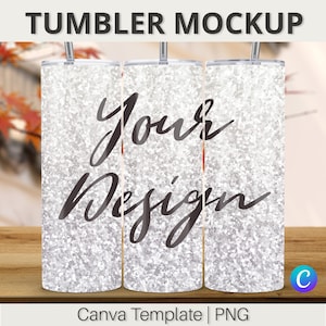 Tumbler Mockup | Tumbler Mockup Canva | Tumbler Mockup PNG | Printify Tumbler Mockup | 20 oz Tumbler Mockup