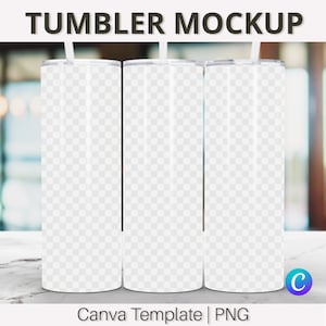 Tumbler Mockup | Tumbler Mockup Canva | Tumbler Mockup PNG | Printify Tumbler Mockup | 20 oz Tumbler Mockup