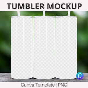 Tumbler Mockup | Tumbler Mockup Canva | Tumbler Mockup PNG | Printify Tumbler Mockup | 20 oz Tumbler Mockup | Nature Background