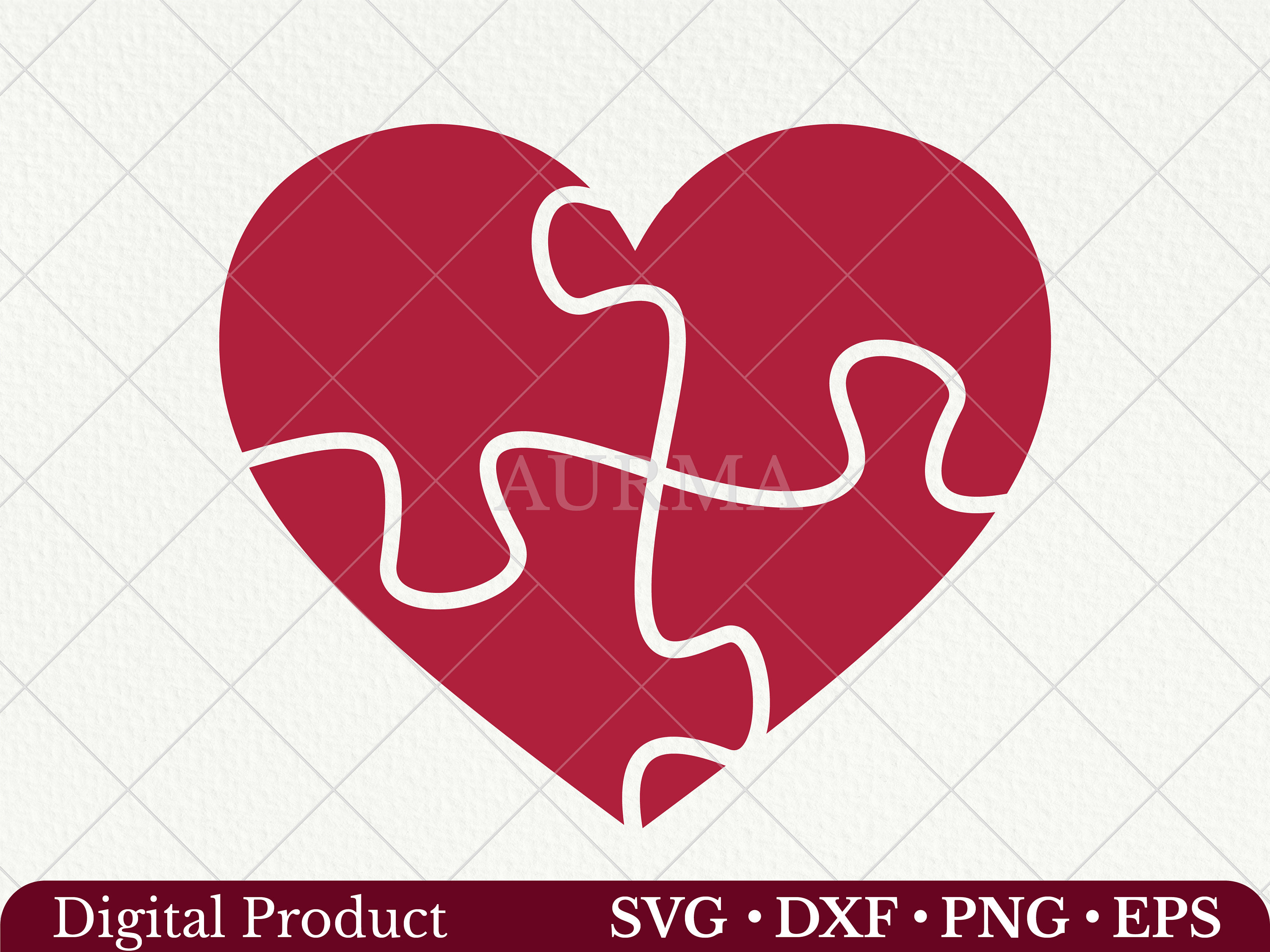 Herz Puzzle Svg Herz Clipart Puzzle Svg Puzzle Herz Svg Etsy