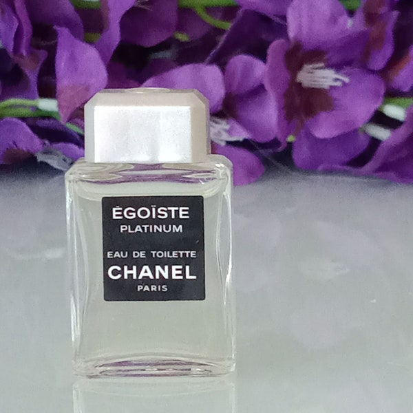 Profumo miniatura Egoist Platinum Chanel man  eau de toilette 4 ml  senza scatola.