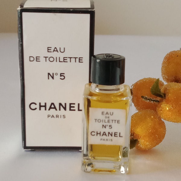 Vintage profumo miniatura Chanel n5, miniatura 4,5 ml , con scatola