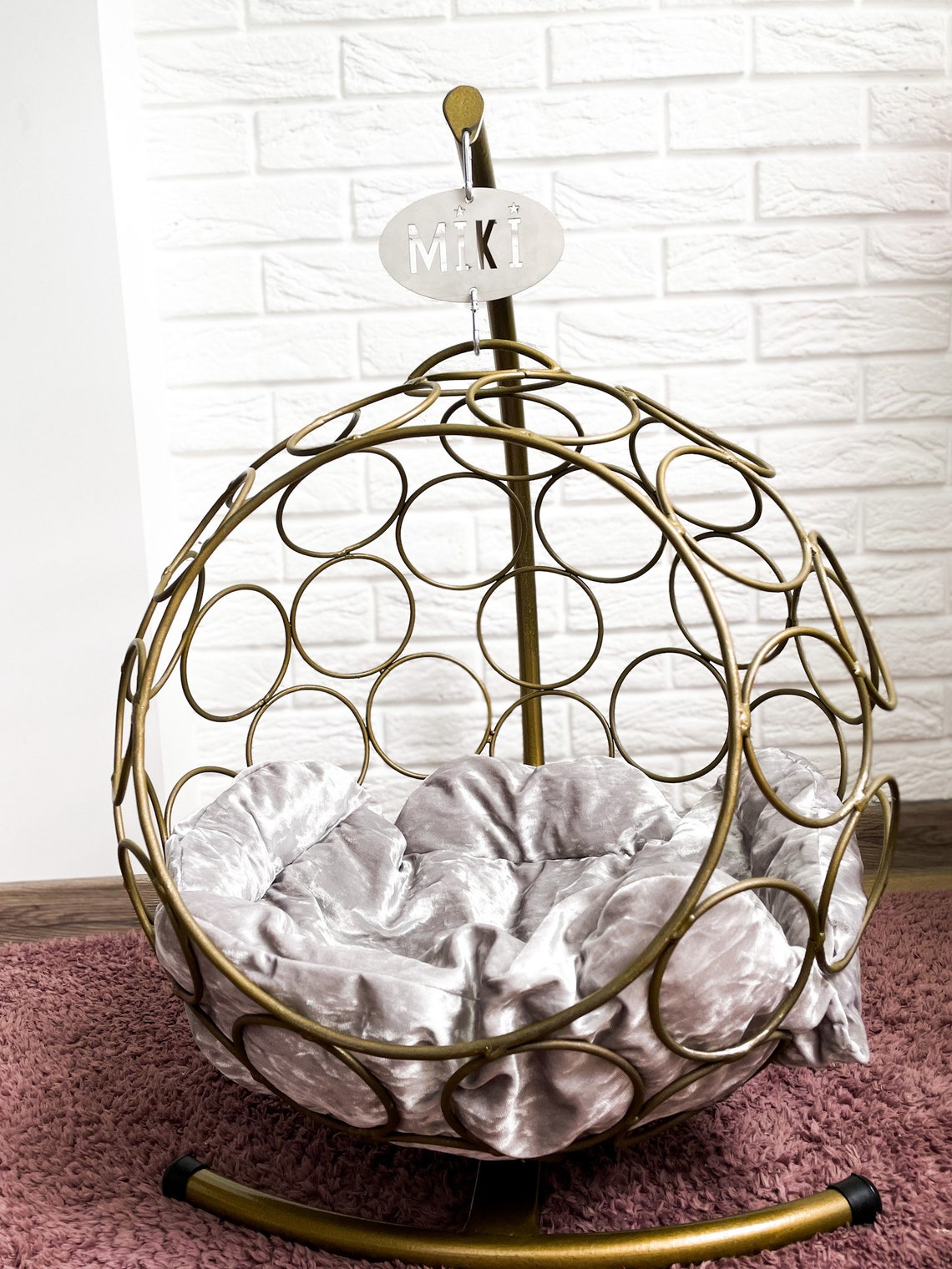 Customizable Hanging chair dog cat swing Hanging Pet Bed Cat Etsy