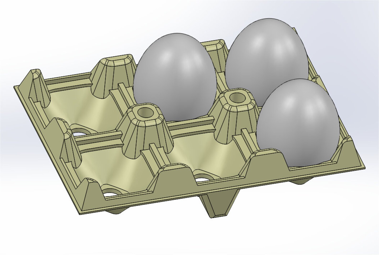 Egg Carton miniature Dollhouse STL Etsy