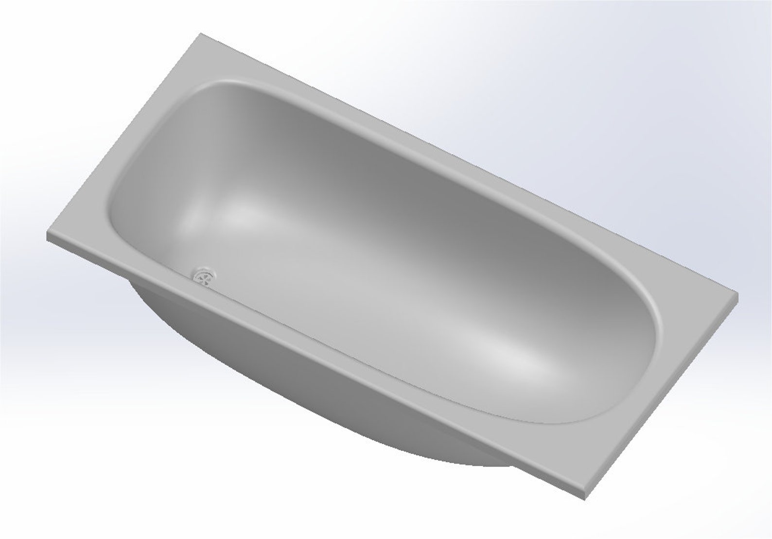 Bathtub miniature Dollhouse STL Etsy