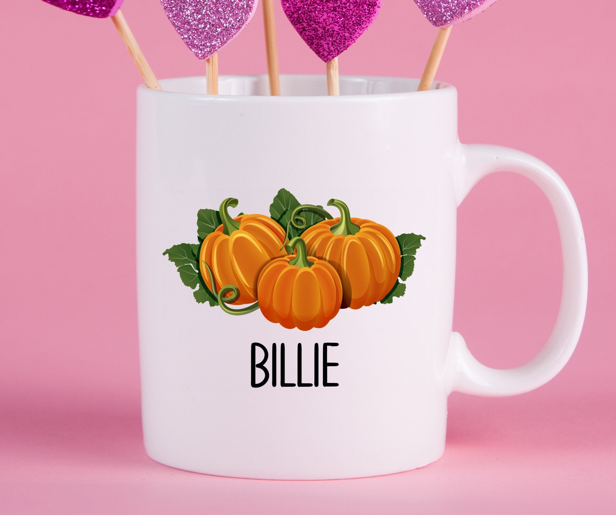 Personalized Pumpkin Mug, Pumpkin Gift Ideas, Pumpkin Cup, Gifts for Pumpkin Lovers, Pumpkin