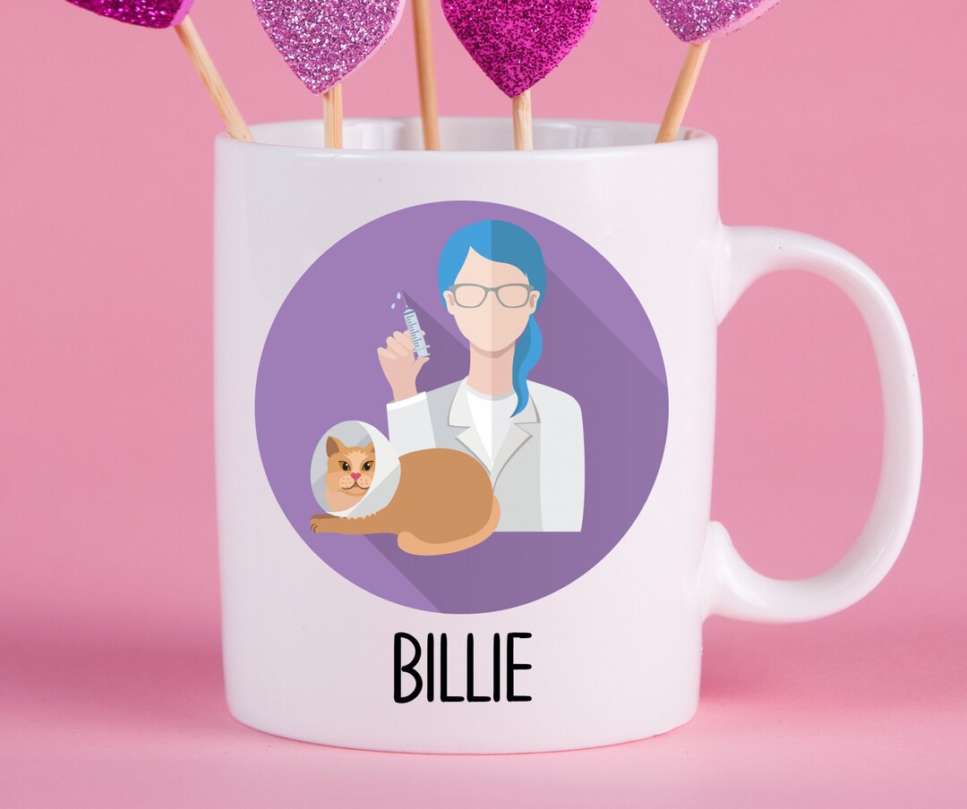 Personalized Vet Nurse Mug Vet Nurse Gift Ideas Vet Nurse Etsy