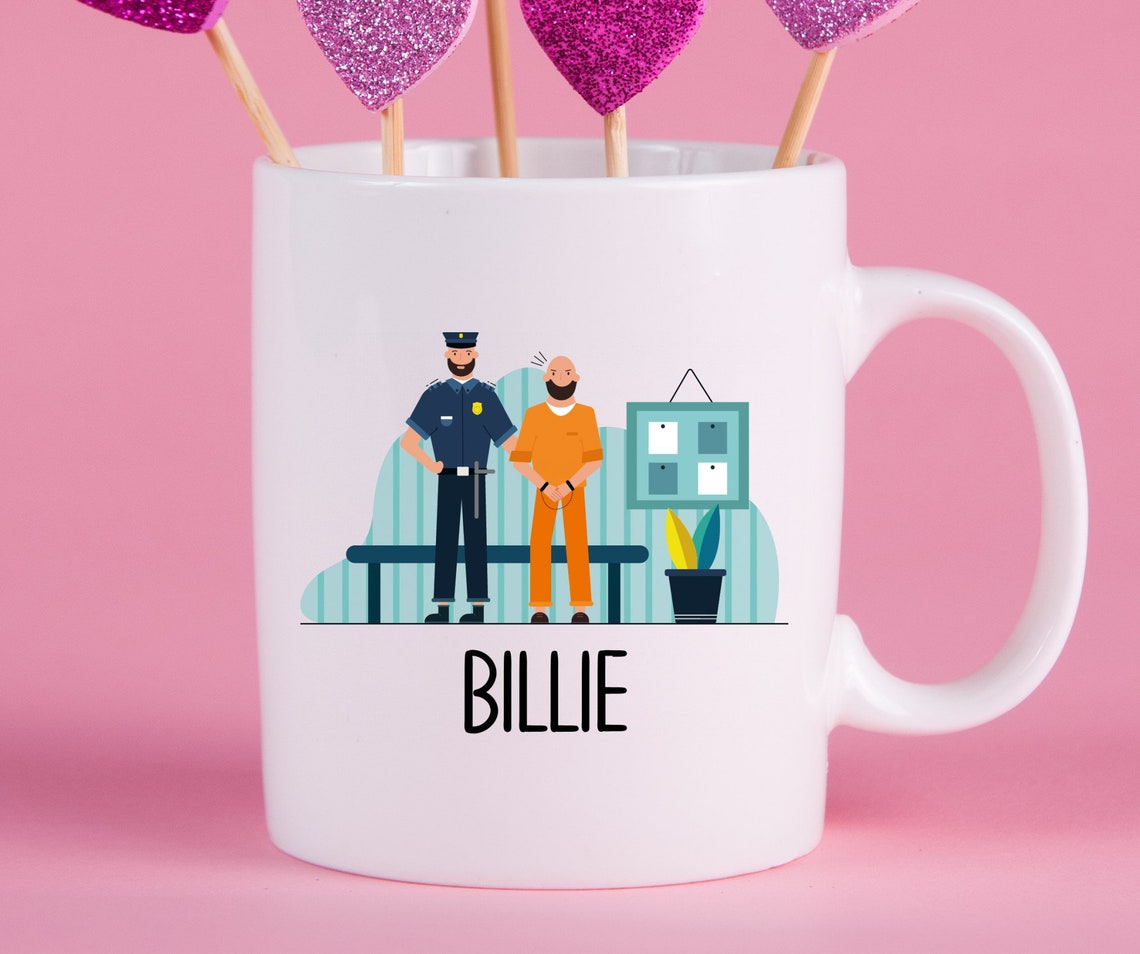 Personalized Prison Officer Mug, Prison Officer Gift, Best Prison