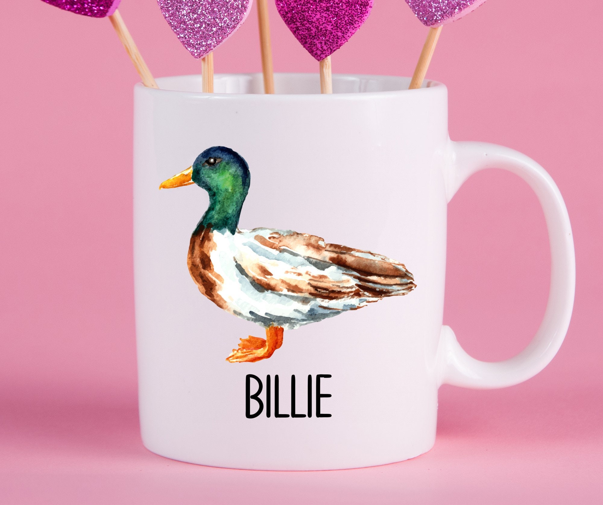 Personalized Duck Mug Duck Gift Ideas Duck Cup Gifts for Etsy UK