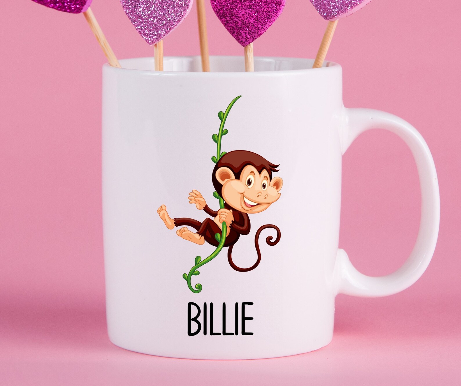 Personalized Monkey Mug Monkey Gift Ideas Monkey Cup Gifts Etsy UK