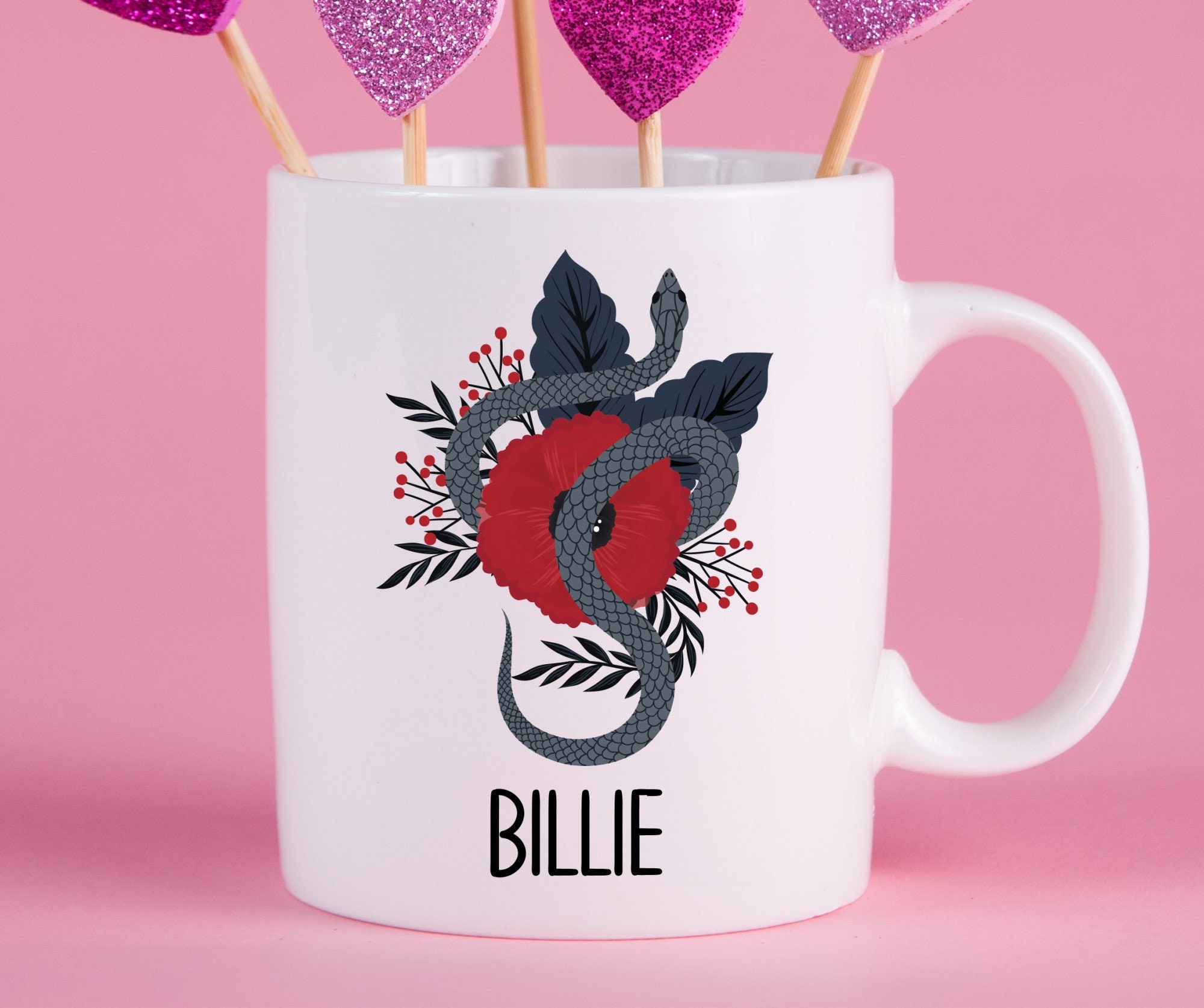 Personalized Snake Mug Snake Gift Ideas Snake Cup Gifts for Etsy