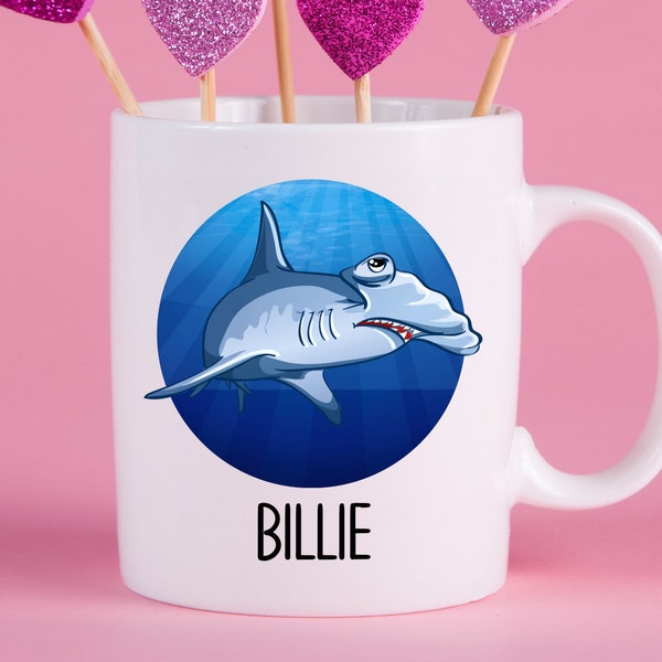 Hammerhead Shark Cup Etsy