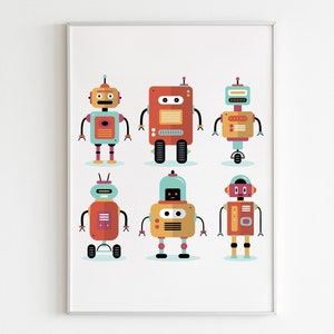 Robotics Poster, Robotics Gift Ideas, Robotics Present, Robotics Wall Art Decor, Robotics Print, Gift for Robotics Lovers CC209