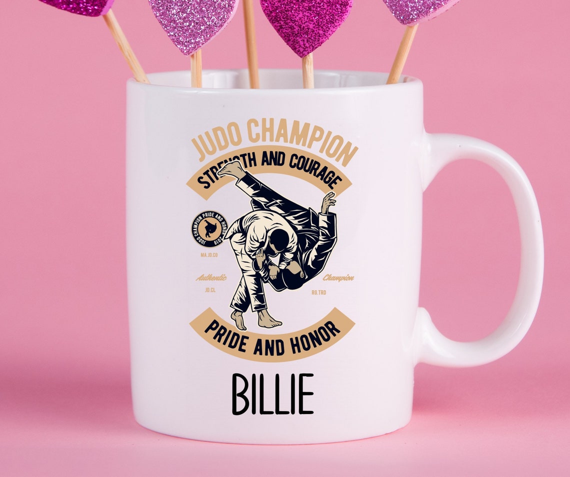 Personalized Judo Mug Judo Gift Ideas Judo Cup Gifts for Etsy