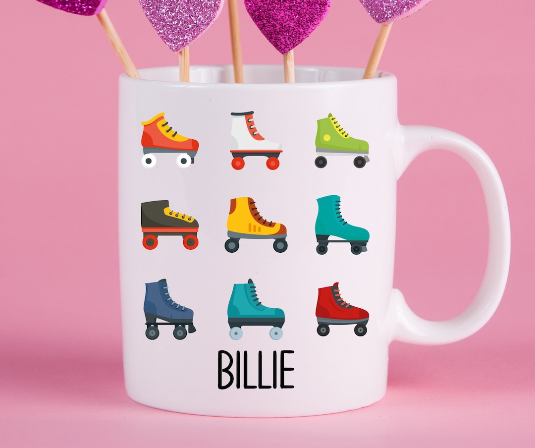 Personalized Roller Derby Mug, Roller Derby Gift Ideas, Roller Derby