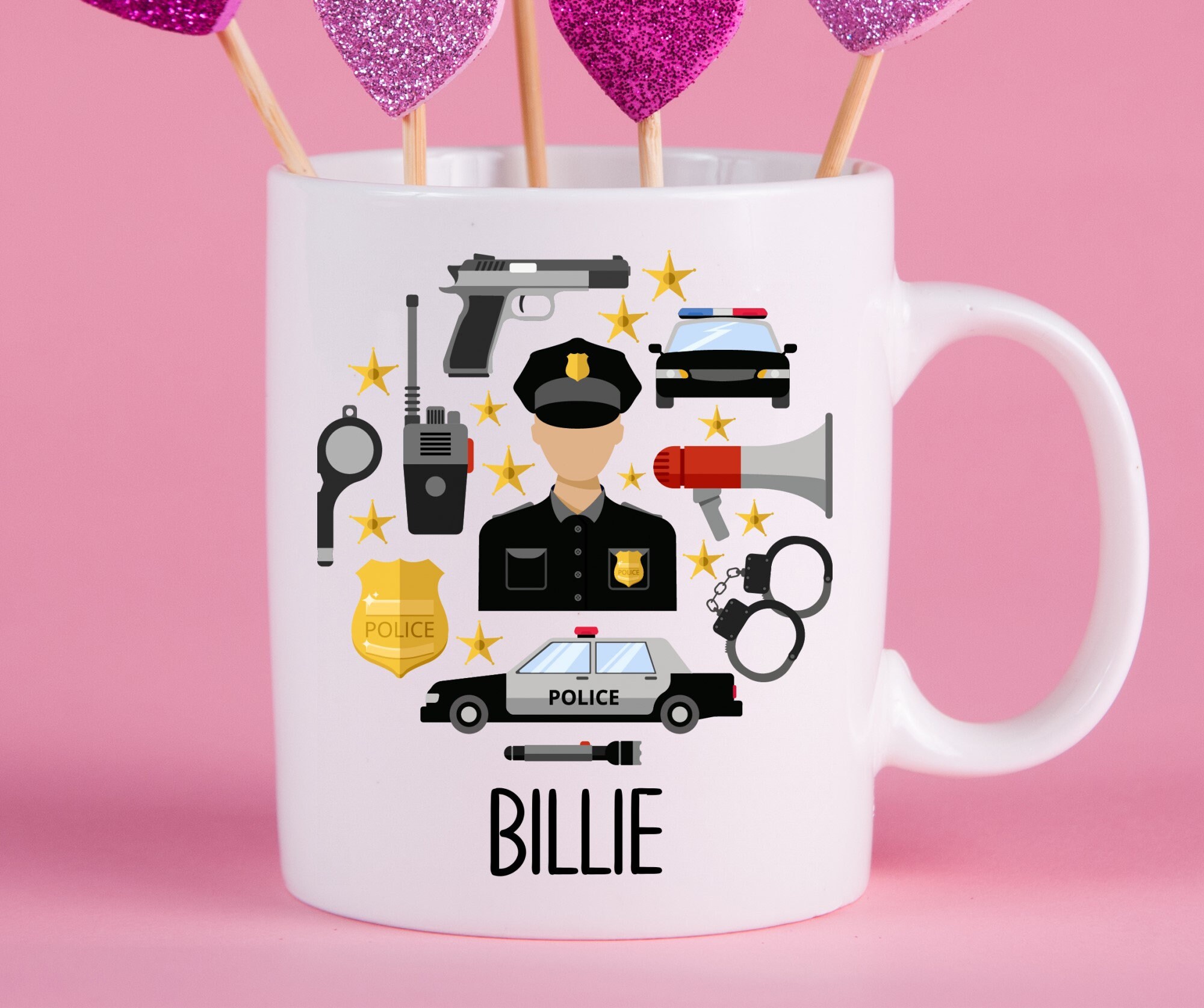 Personalized Police Officer Mug Police Officer Gift Best Etsy UK