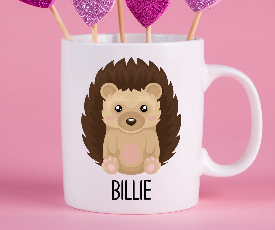 Personalized Hedgehog Mug, Hedgehog Gift Ideas, Hedgehog Cup, Gifts for Hedgehog Lovers