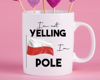 Personalized Pole Mug, Pole Gift, Best Pole Mug, Gift Ideas for Pole, Pole Present, Custom Pole Cup CG981