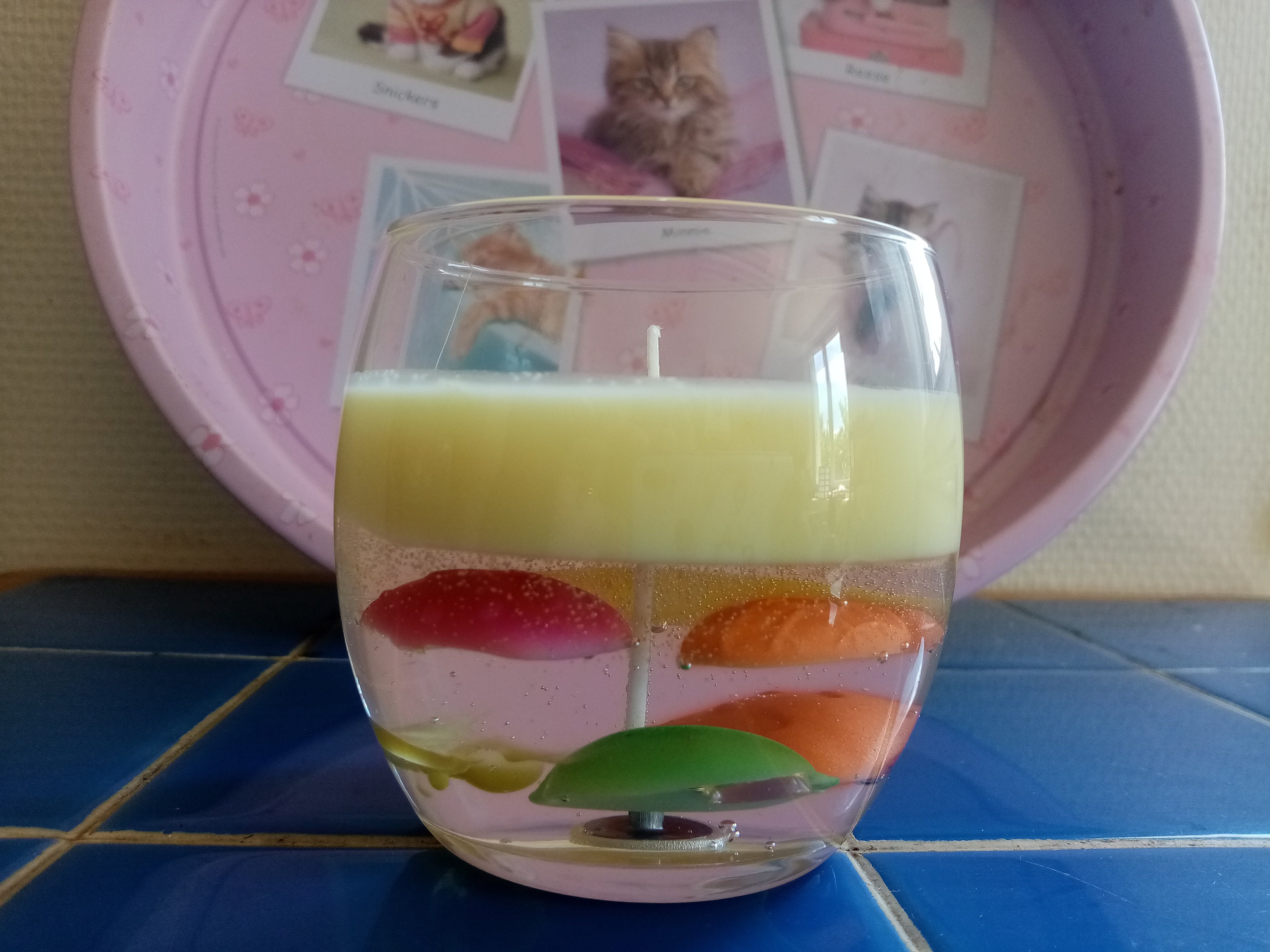 Bougies Orange Citron