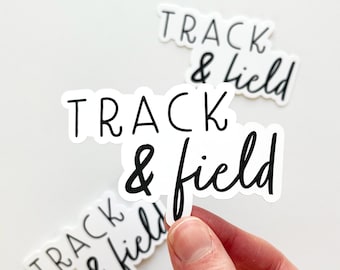 Track and Field Sticker, Track Stickers, Runner Sticker, Running Stickers, Gift For Runners, Track Runner