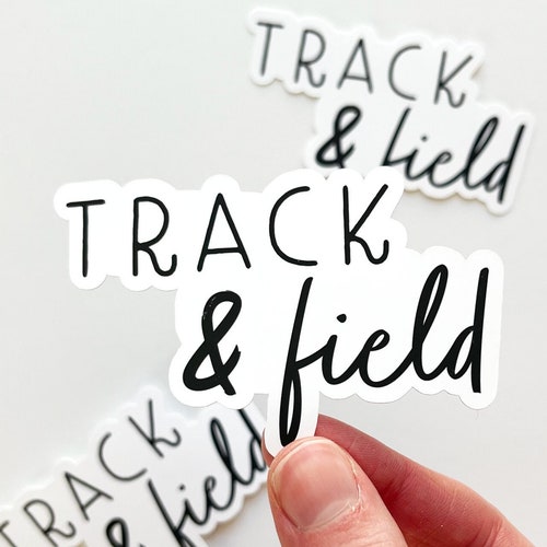 Track Sticker Pack Track and Field Stickers Etsy