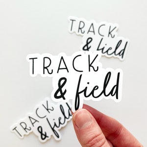 Track and Field Sticker, Track Stickers, Runner Sticker, Running Stickers, Gift For Runners, Track Runner