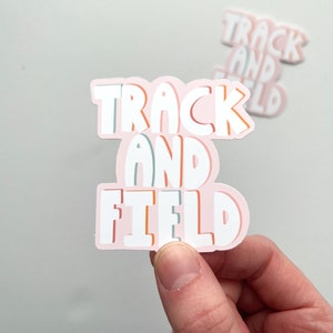 Track and Field Sticker, Track Runner, Running Stickers, Runner Stickers, Gifts For Runner, Track Runner Gift, Track Events