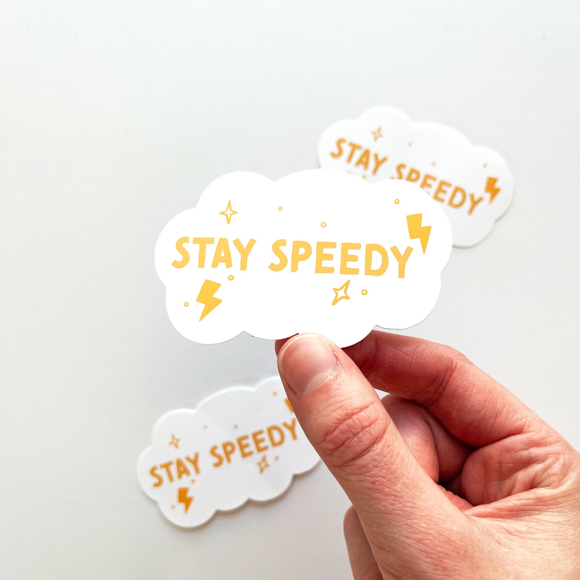 Stay Speedy Sticker, Runner Stickers, Run Stickers, Track Stickers ...