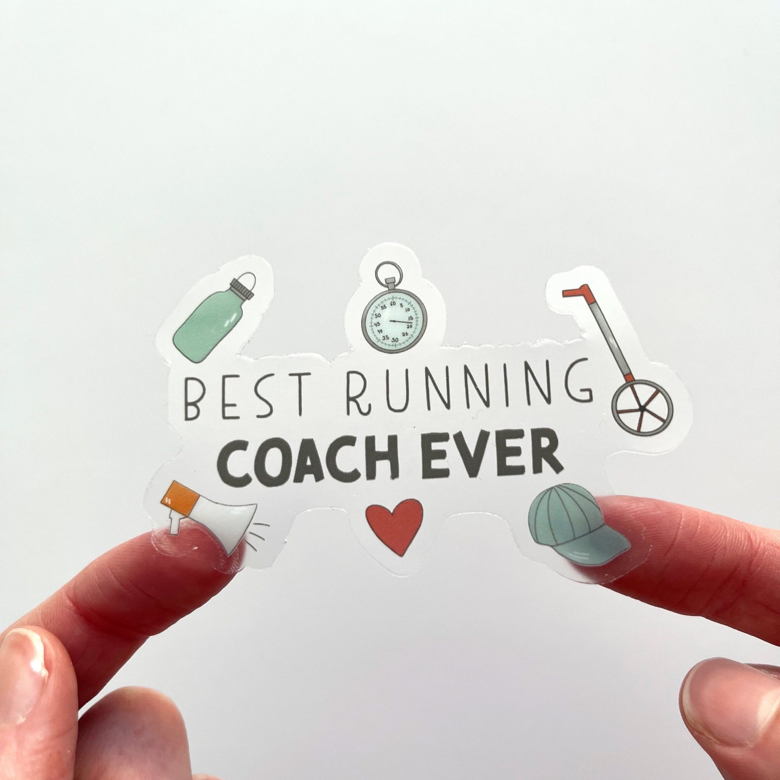 Running Coach Sticker Running Coach Gift XC Coach Gift Etsy