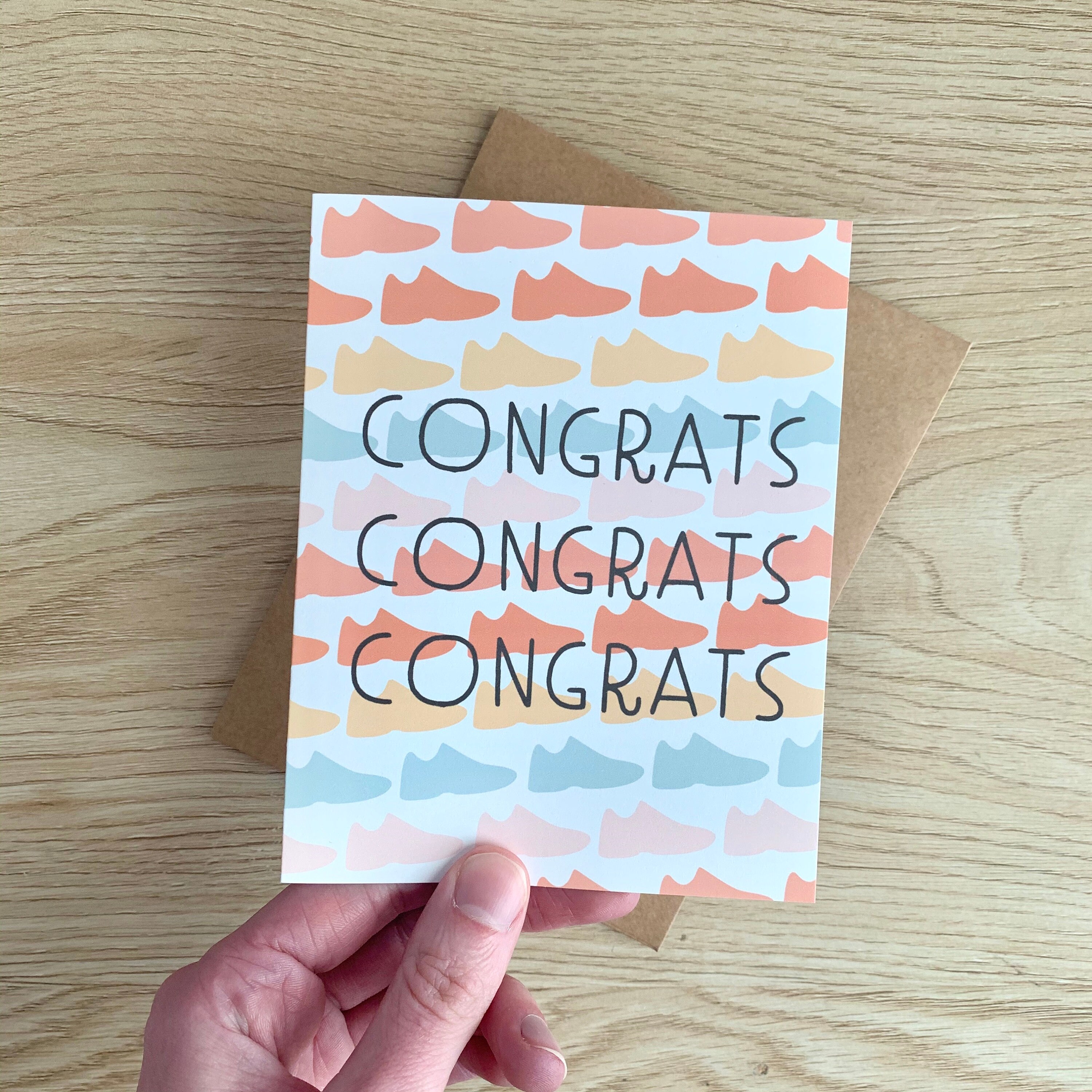 Congrats Runner Card Running Cards Cards For Runners Etsy