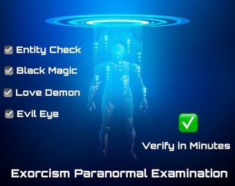 Paranormal I Exorcism I Check for Spiritual Symptoms of Djinn and All Types of Witchcraft, Black Magic,Evil Eye, Incubus and Succubus Spirit