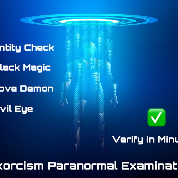 Paranormal I Exorcism I Check for Spiritual Symptoms of Djinn and All Types of Witchcraft, Black Magic,Evil Eye, Incubus and Succubus Spirit