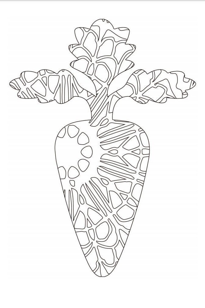 Bunny Themed Mandala Coloring Pages. 60 instantly printable | Etsy