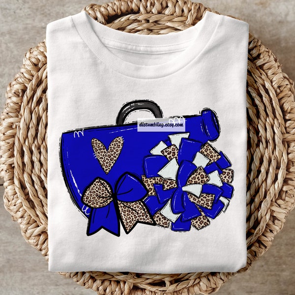Blue Cheetah Print Shirt - Etsy