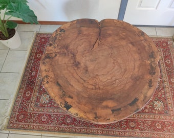 Boomstamschijf | Ronde schijf voor Salontafel | NIEUW