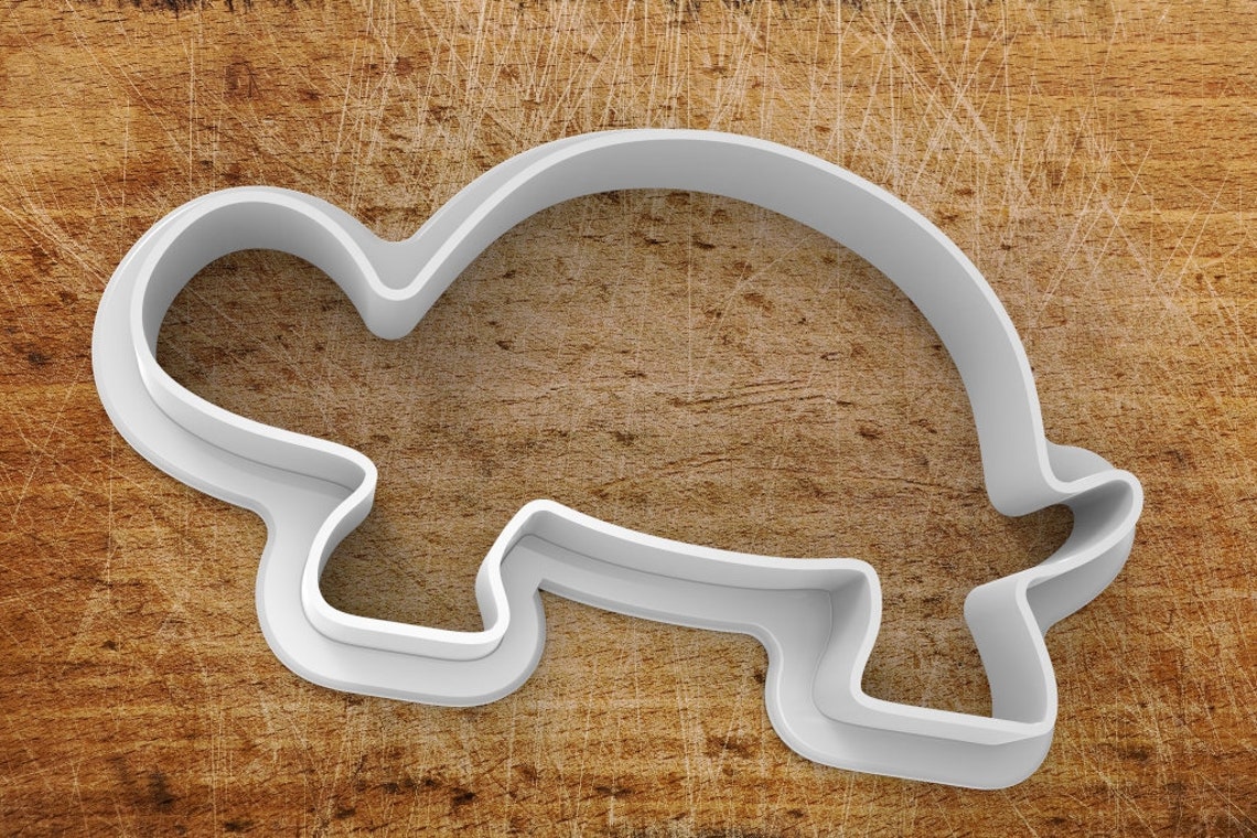 Turtle cookie cutter STL file Etsy